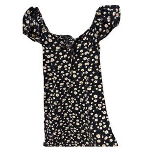 Forever 21 Women's Mini Floral Dress Size Medium, Tank, Above Knee Length